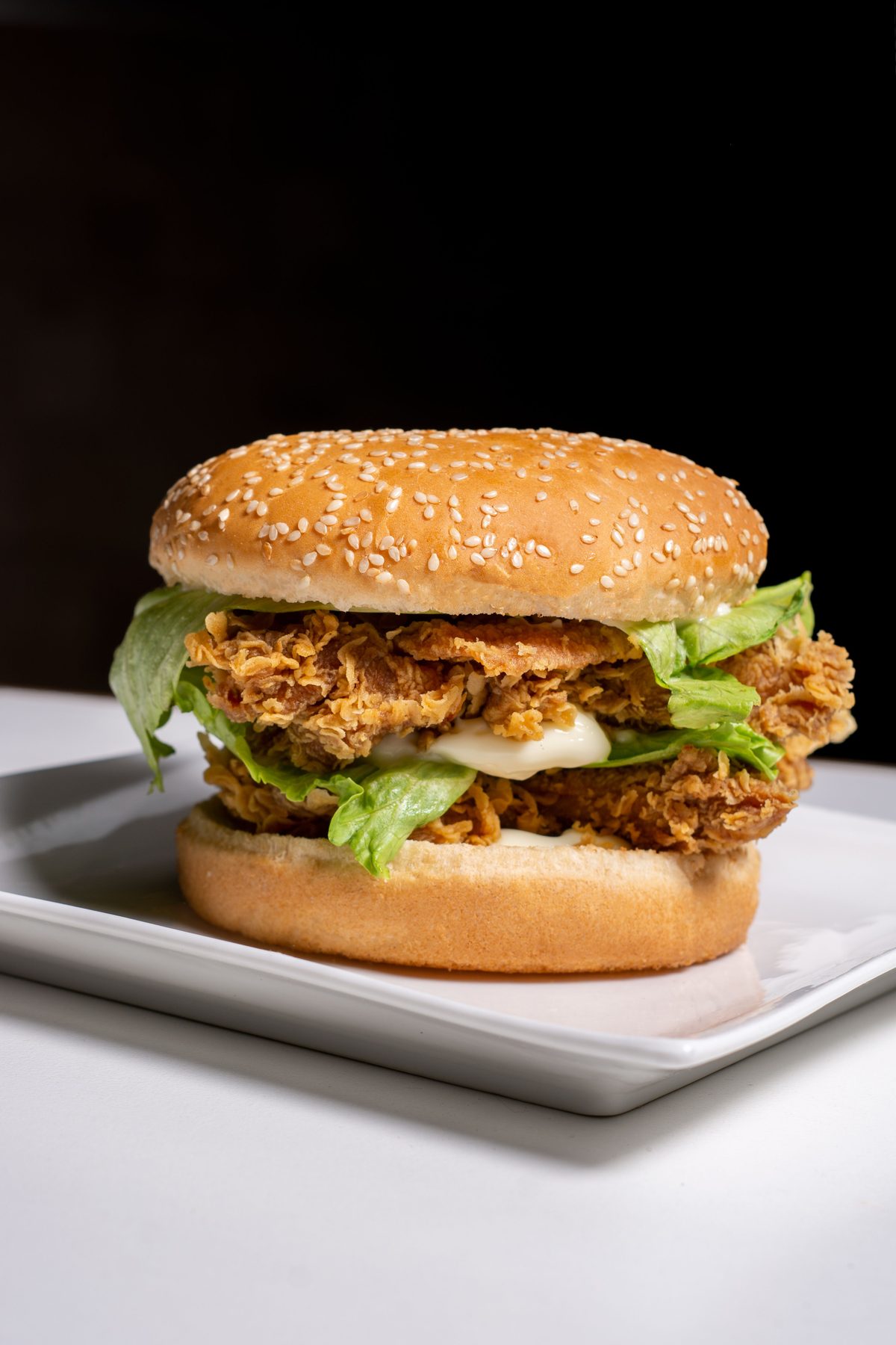 Jester's Inferno burger
